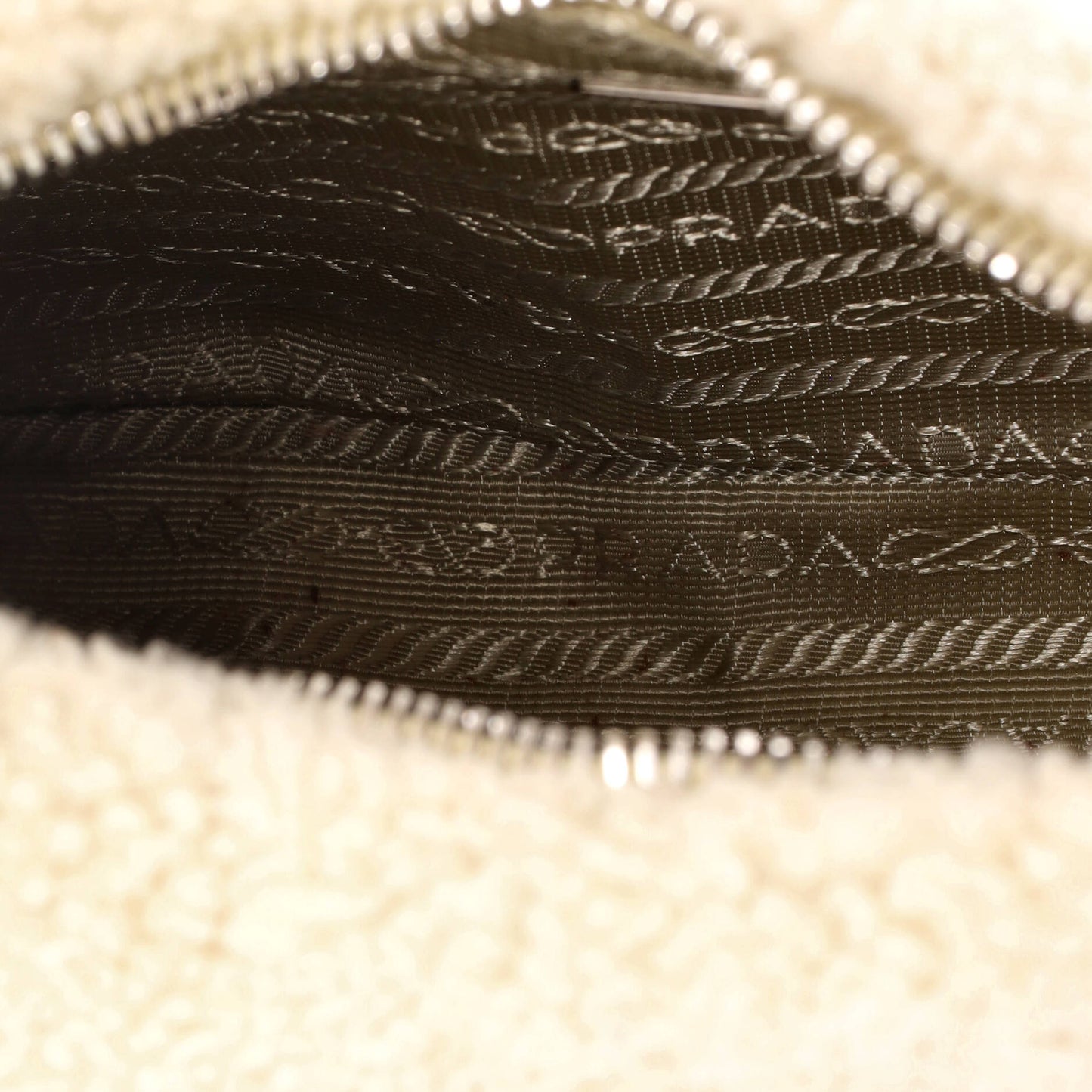 Prada Re-Edition 2000 Hobo Shearling Mini