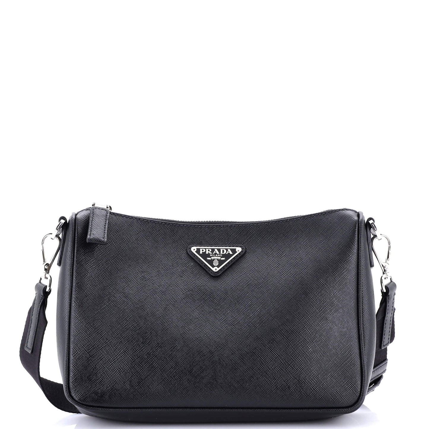 Prada Re-Edition Zip Messenger Bag Saffiano Leather Small