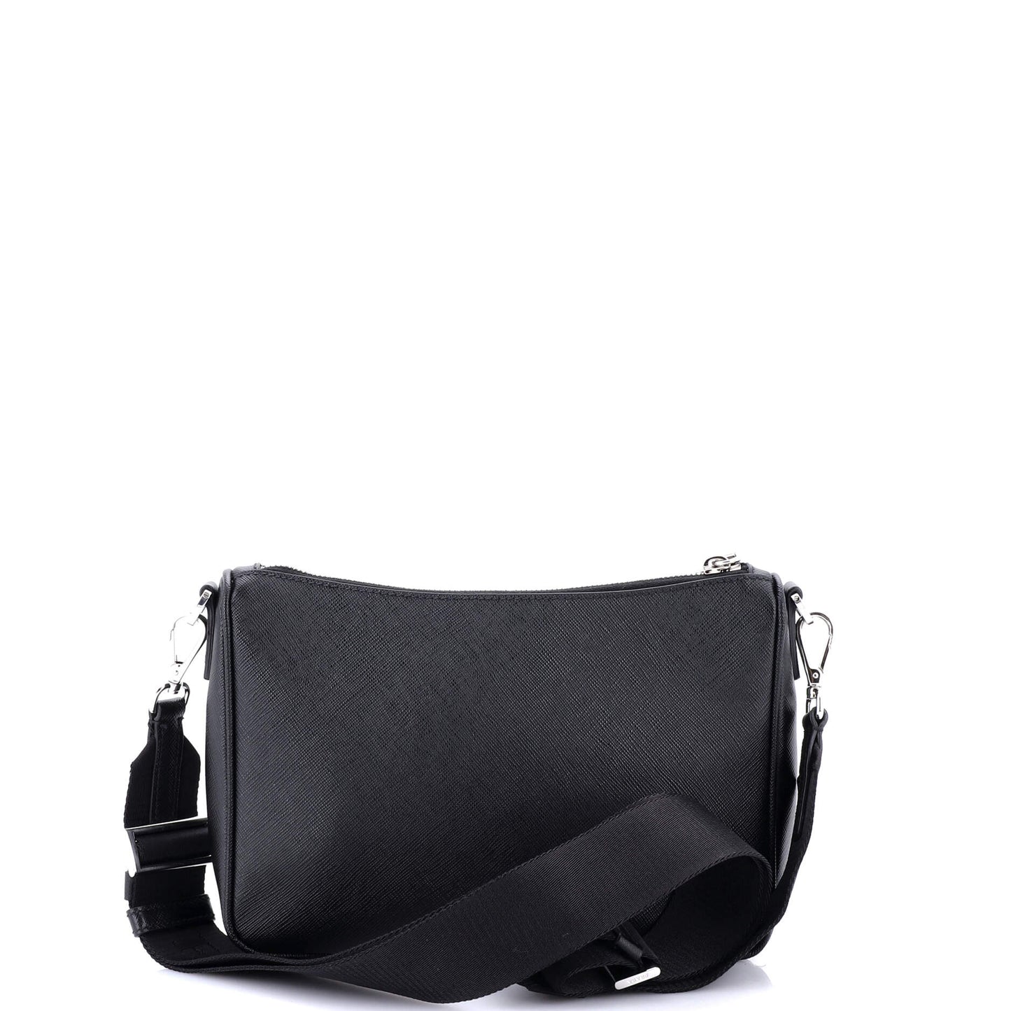 Prada Re-Edition Zip Messenger Bag Saffiano Leather Small