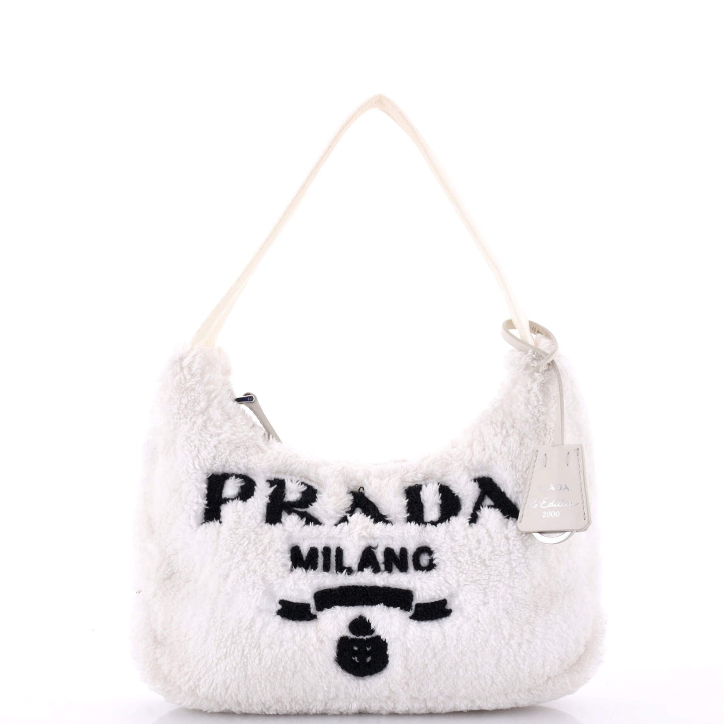Prada Re-Edition 2000 Hobo Terry Cloth Mini