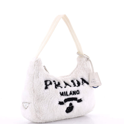 Prada Re-Edition 2000 Hobo Terry Cloth Mini