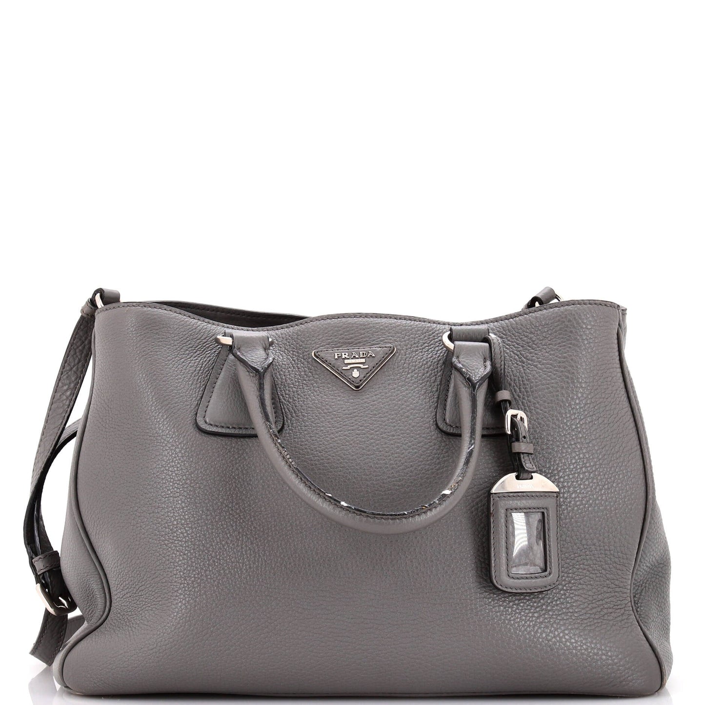 Prada Convertible Shopping Tote Vitello Daino Medium