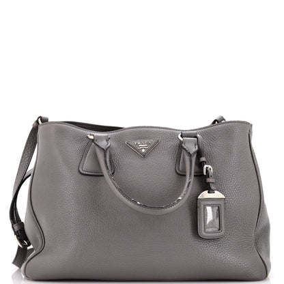 Prada Convertible Shopping Tote Vitello Daino Medium