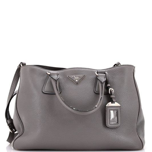 Prada Convertible Shopping Tote Vitello Daino Medium
