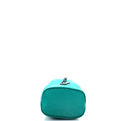 Prada Drawstring Wristlet Bucket Bag Tessuto Small