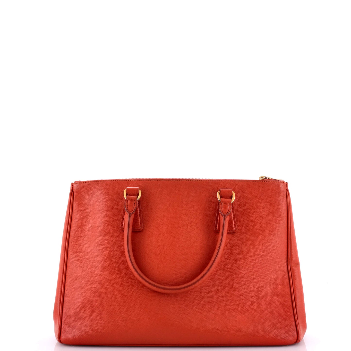 Prada Double Zip Lux Tote Saffiano Leather Medium