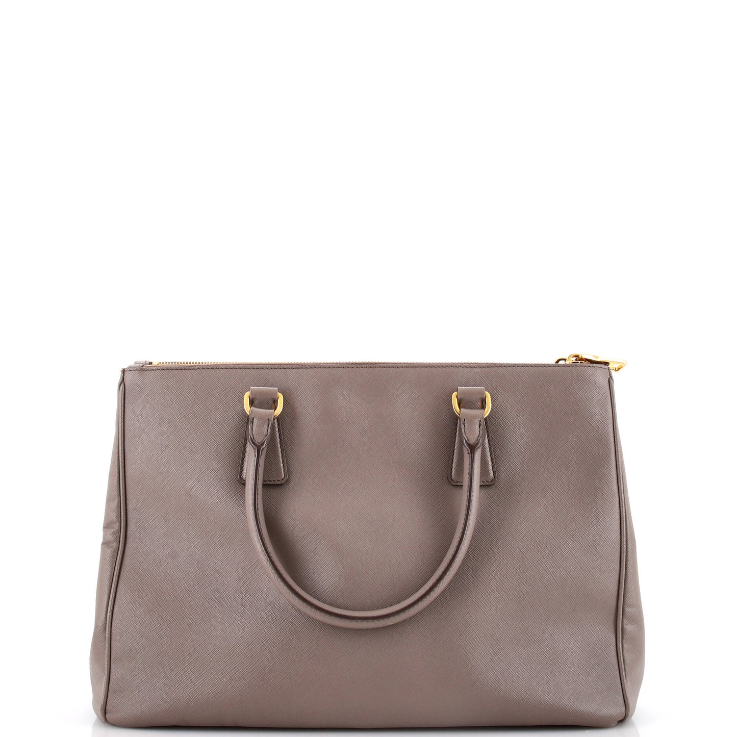 Prada Double Zip Lux Tote Saffiano Leather Large