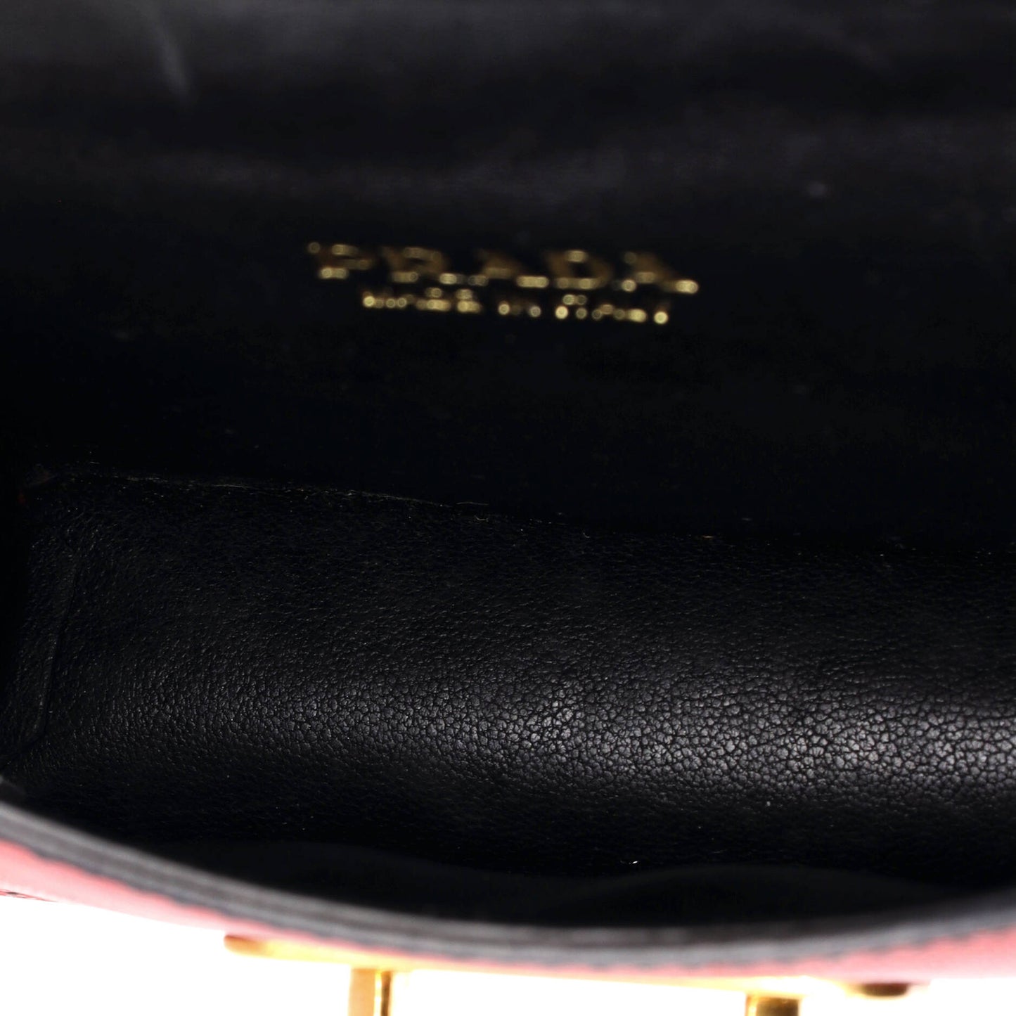 Prada Cahier Crossbody Bag Embellished Leather Micro