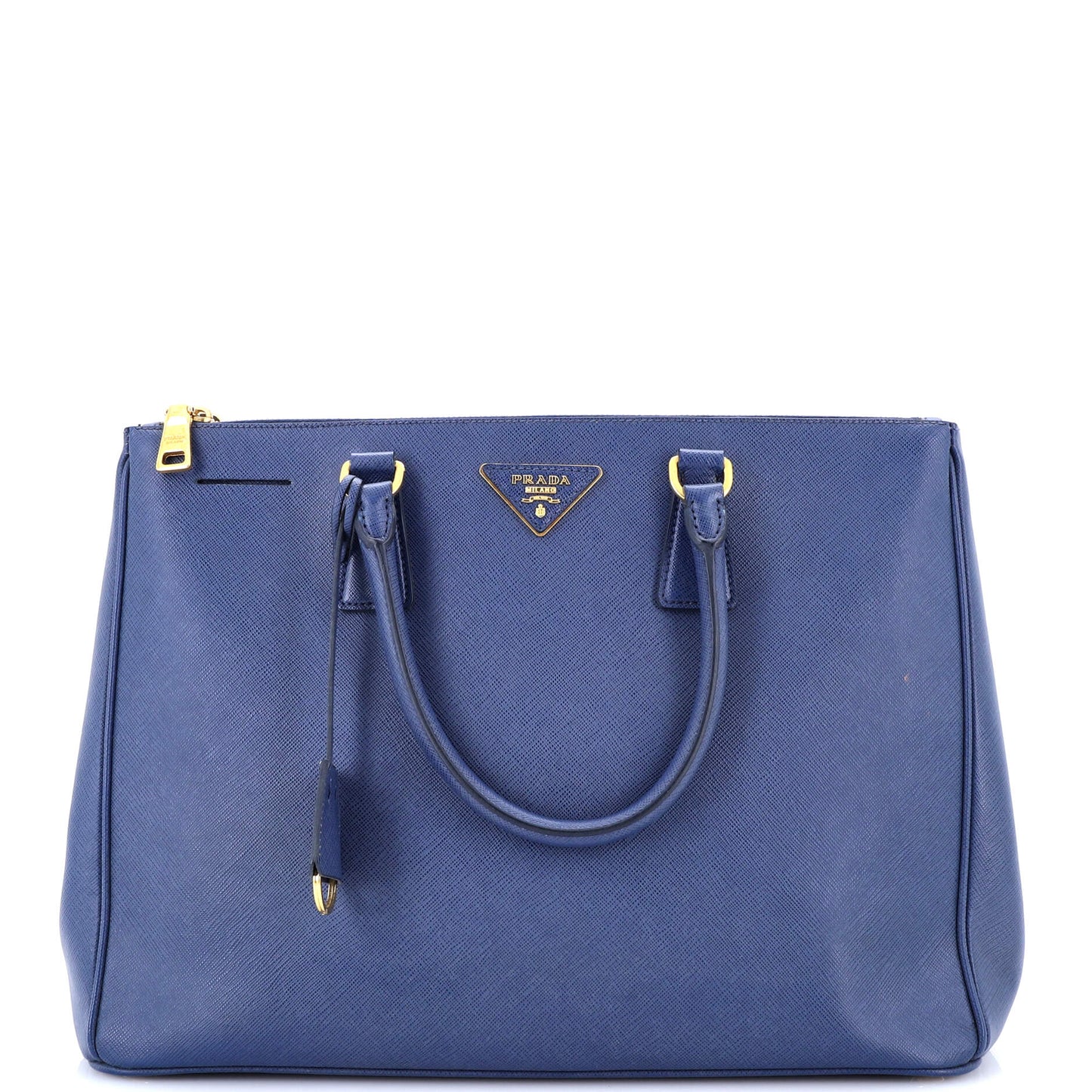 Prada Double Zip Lux Tote Saffiano Leather Large