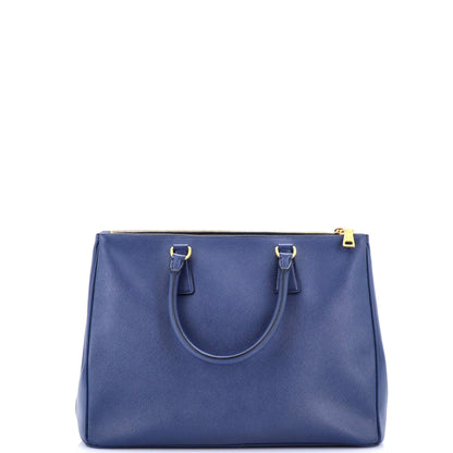 Prada Double Zip Lux Tote Saffiano Leather Large