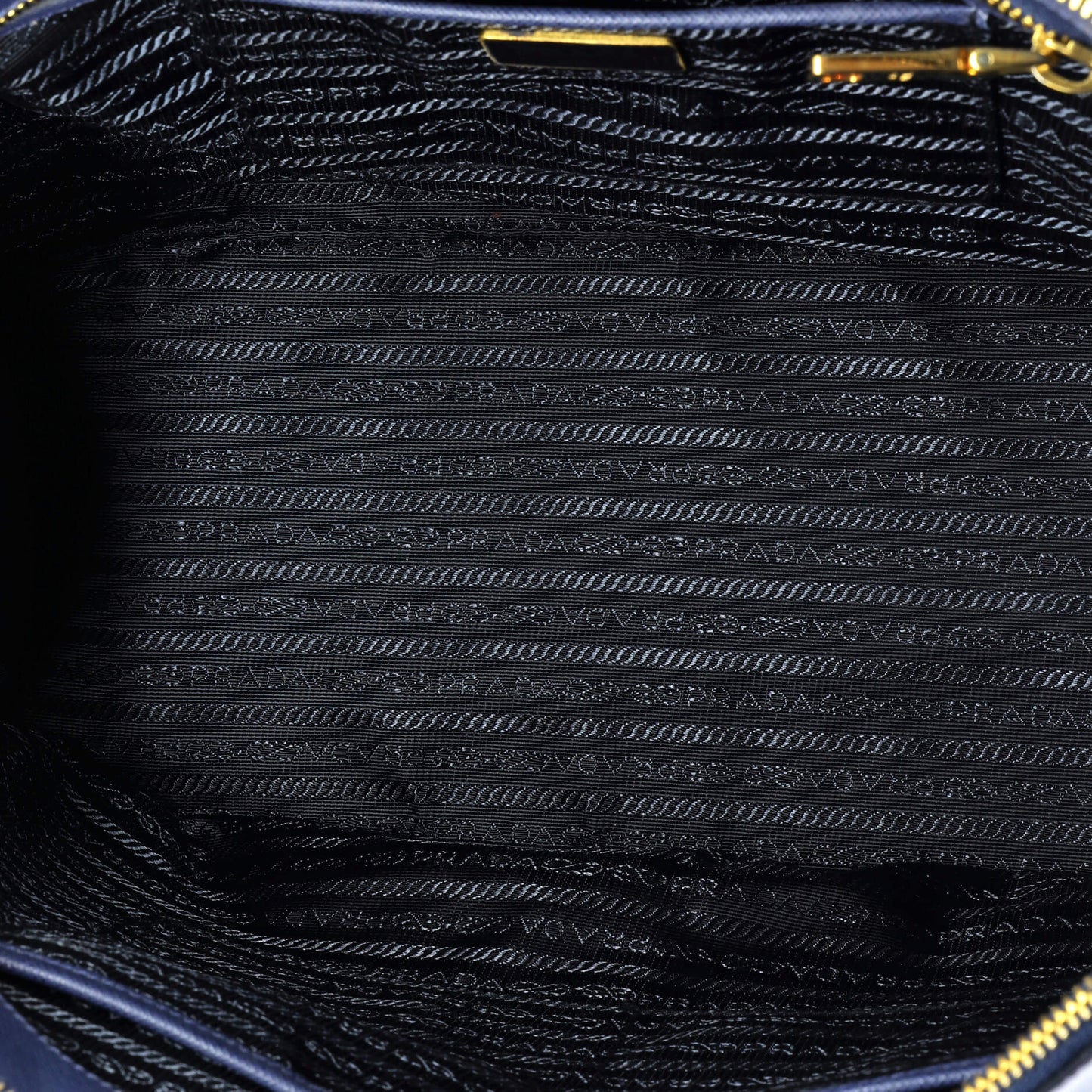 Prada Double Zip Lux Tote Saffiano Leather Large