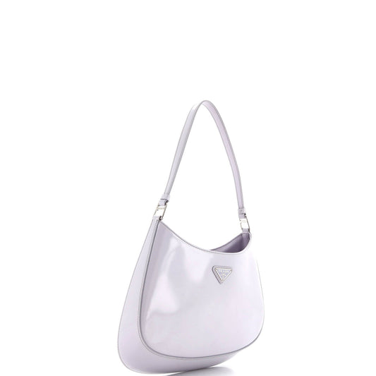 Prada Cleo Shoulder Bag Spazzolato Leather Medium