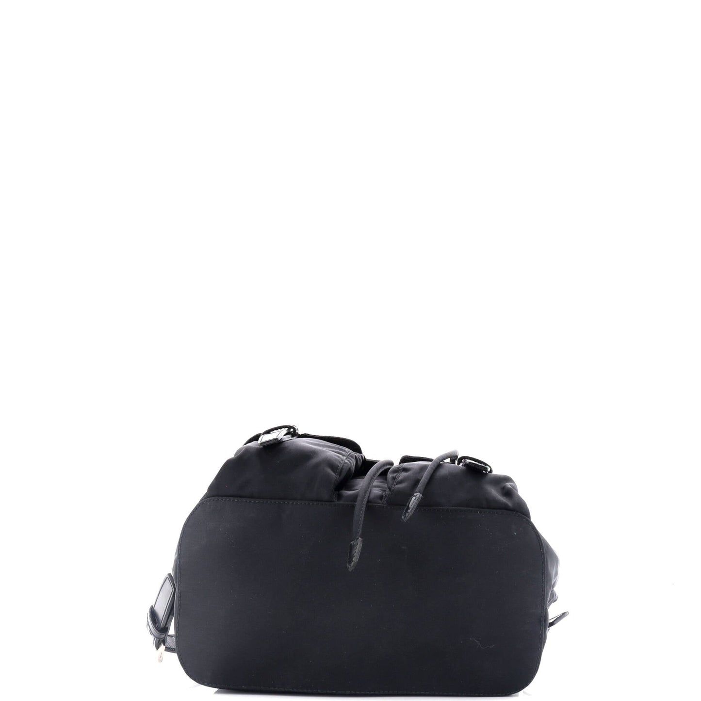 Prada Vela Double Front Pocket Backpack Tessuto with Saffiano Leather Small
