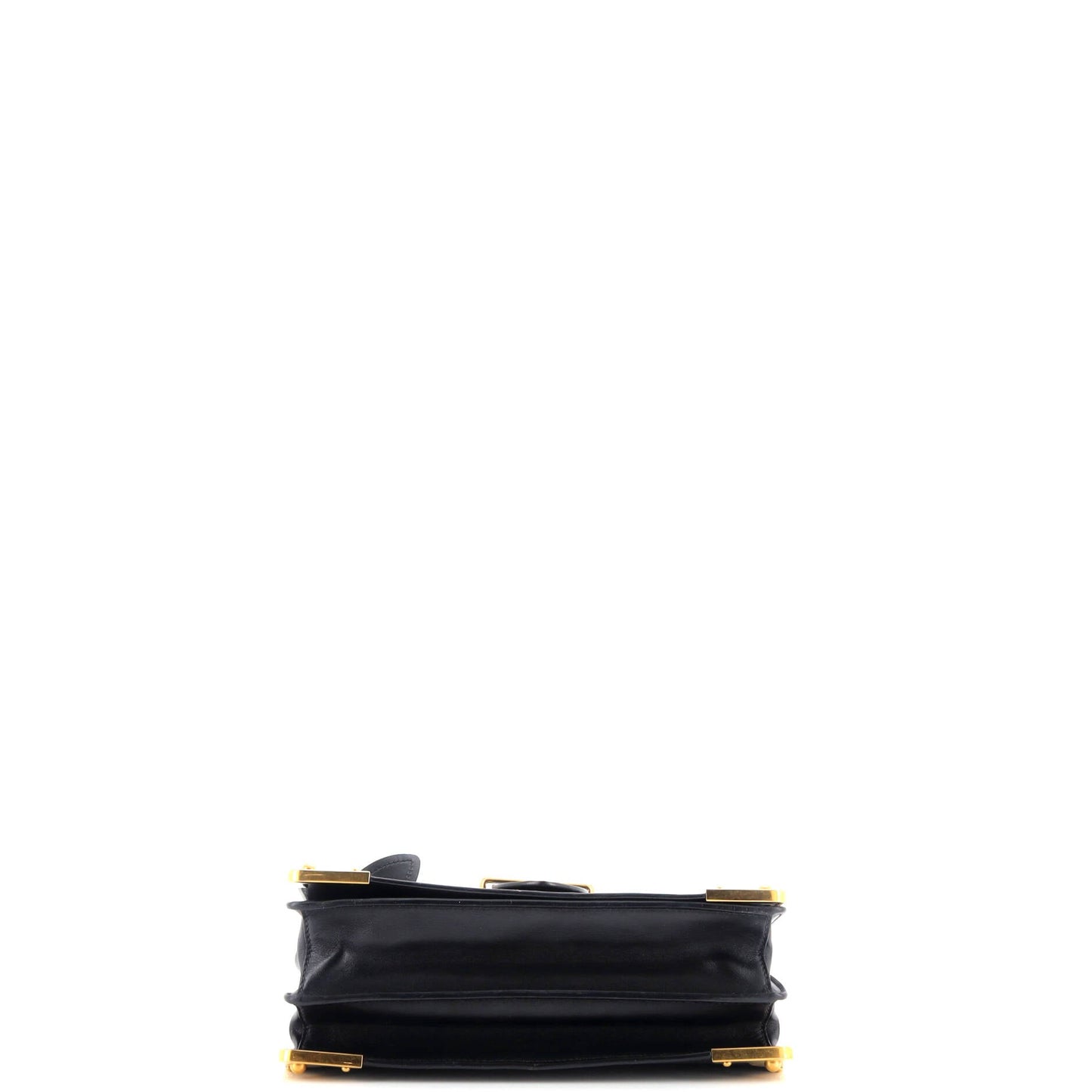 Prada Cahier Crossbody Bag Leather and Saffiano Leather Large