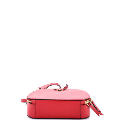 Prada Odette Top Handle Bag Saffiano Leather Small