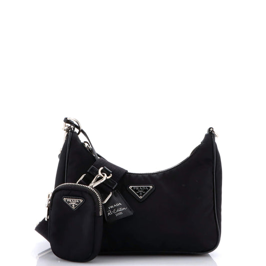 Prada Re-Edition 2005 Shoulder Bag Tessuto Small