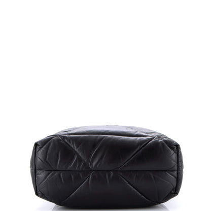 Prada Padded Tote Bag Quilted Nappa Leather Large