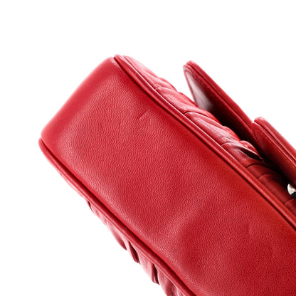 Prada Chain Flap Shoulder Bag Nappa Gaufre Small