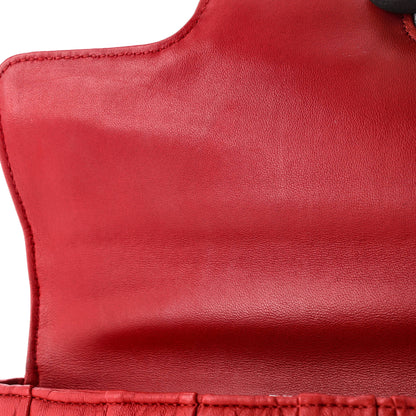 Prada Chain Flap Shoulder Bag Nappa Gaufre Small