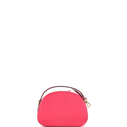 Prada Odette Top Handle Bag Saffiano Leather Small