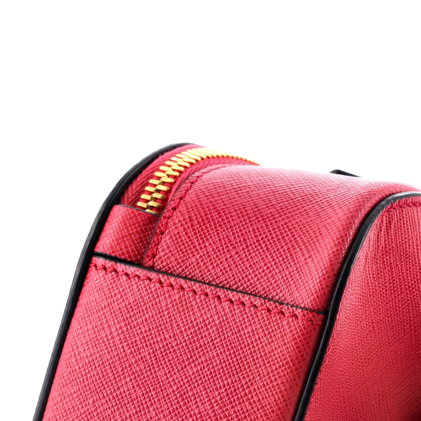 Prada Odette Top Handle Bag Saffiano Leather Small