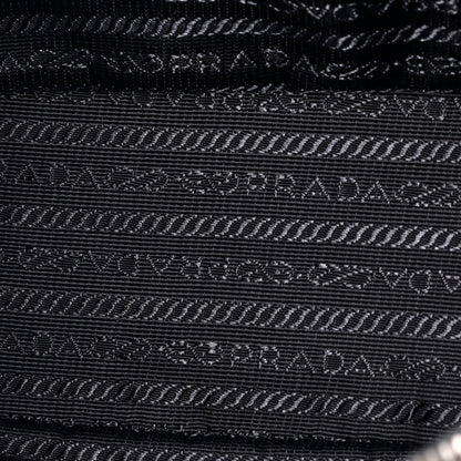 Prada Monochrome Galleria Double Zip Tote Saffiano Leather Mini