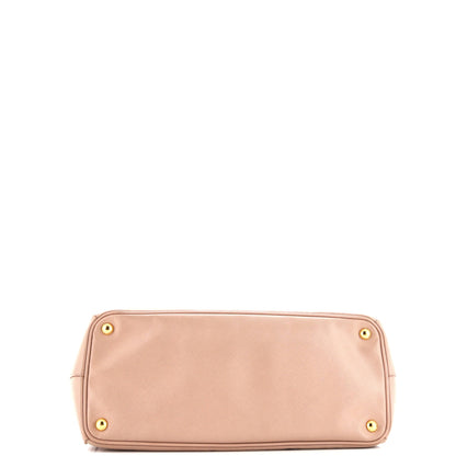 Prada Double Zip Lux Tote Saffiano Leather Large