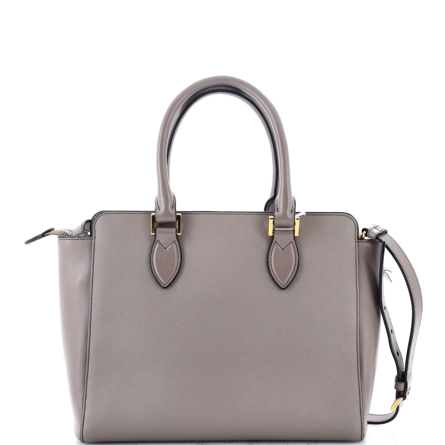Prada Convertible Tote Saffiano with Soft Calf Small