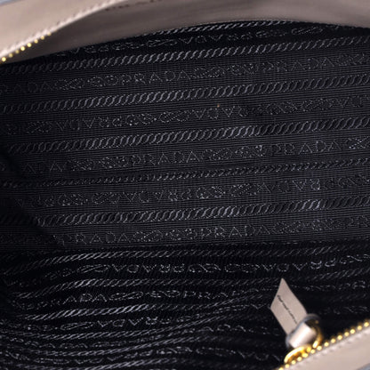 Prada Convertible Tote Saffiano with Soft Calf Small