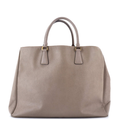 Prada Double Zip Lux Tote Saffiano Leather XL