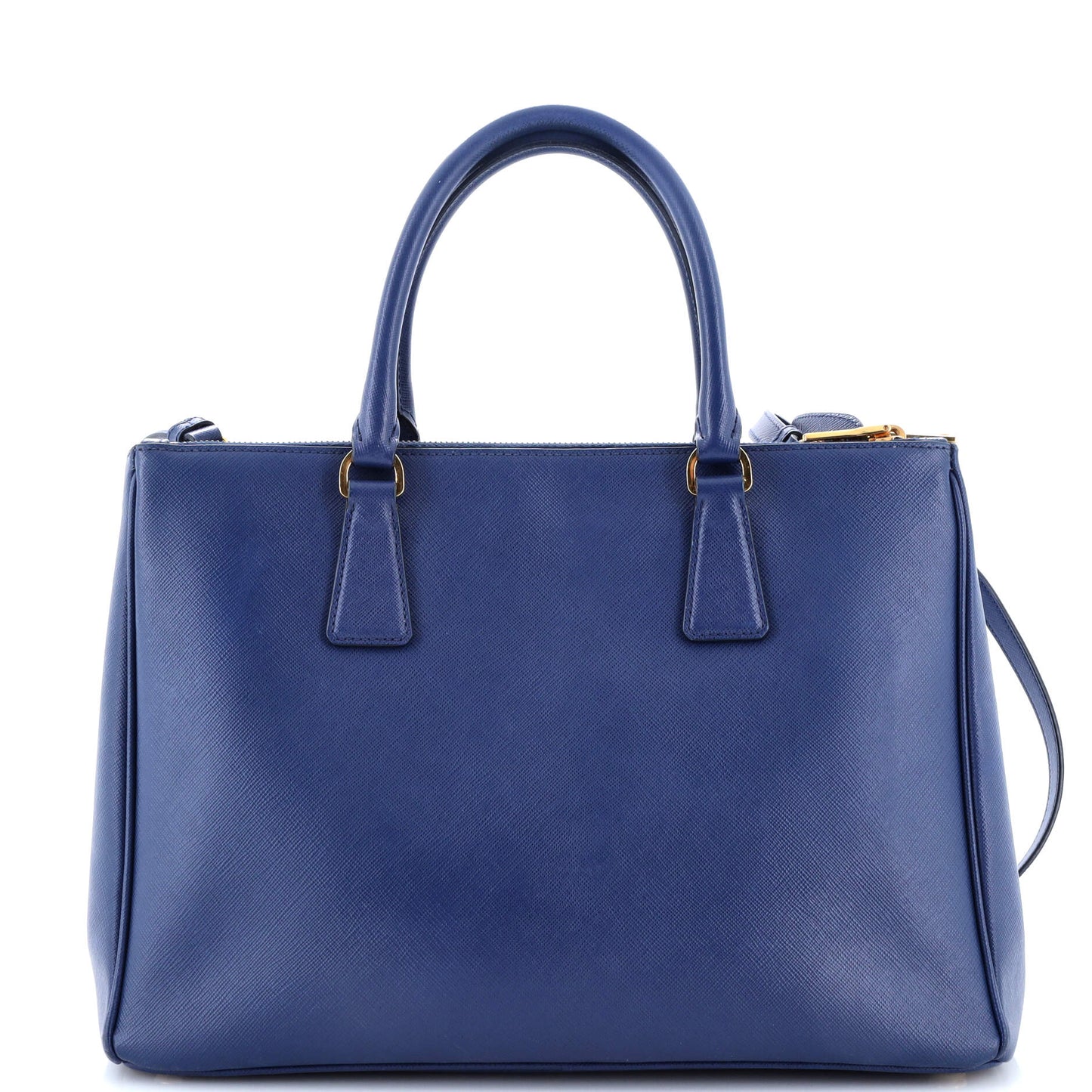 Prada Double Zip Lux Tote Saffiano Leather Large