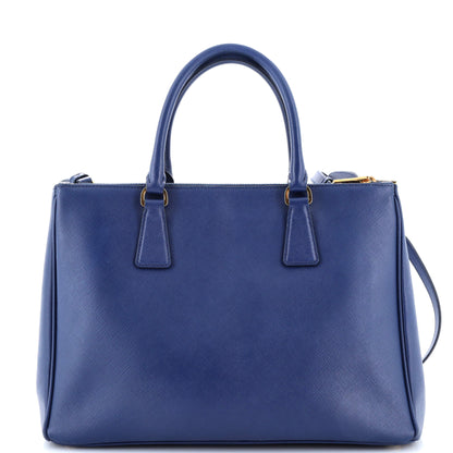 Prada Double Zip Lux Tote Saffiano Leather Large