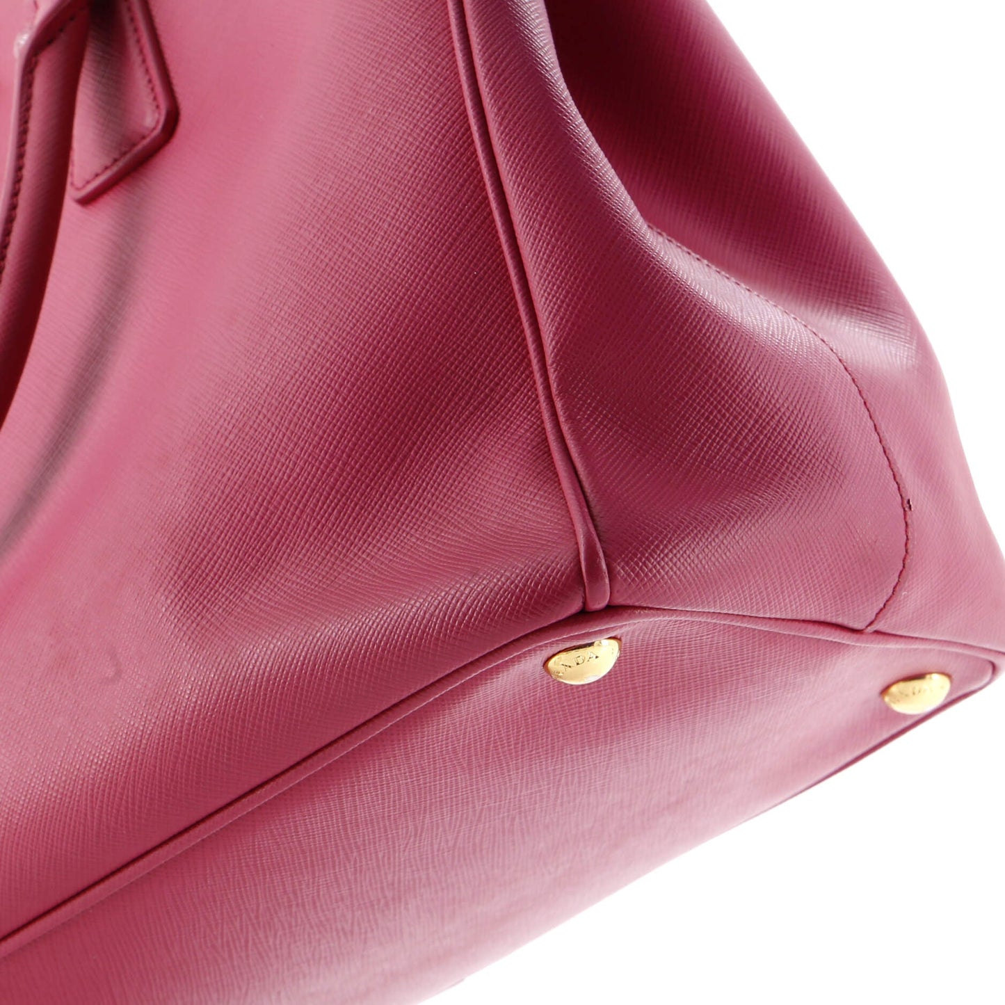 Prada Double Zip Lux Tote Saffiano Leather Medium