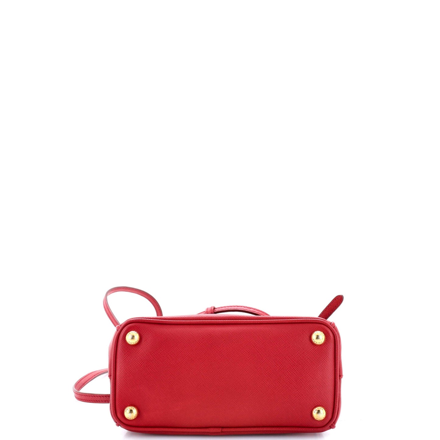 Prada Galleria Double Zip Tote Saffiano Leather Mini