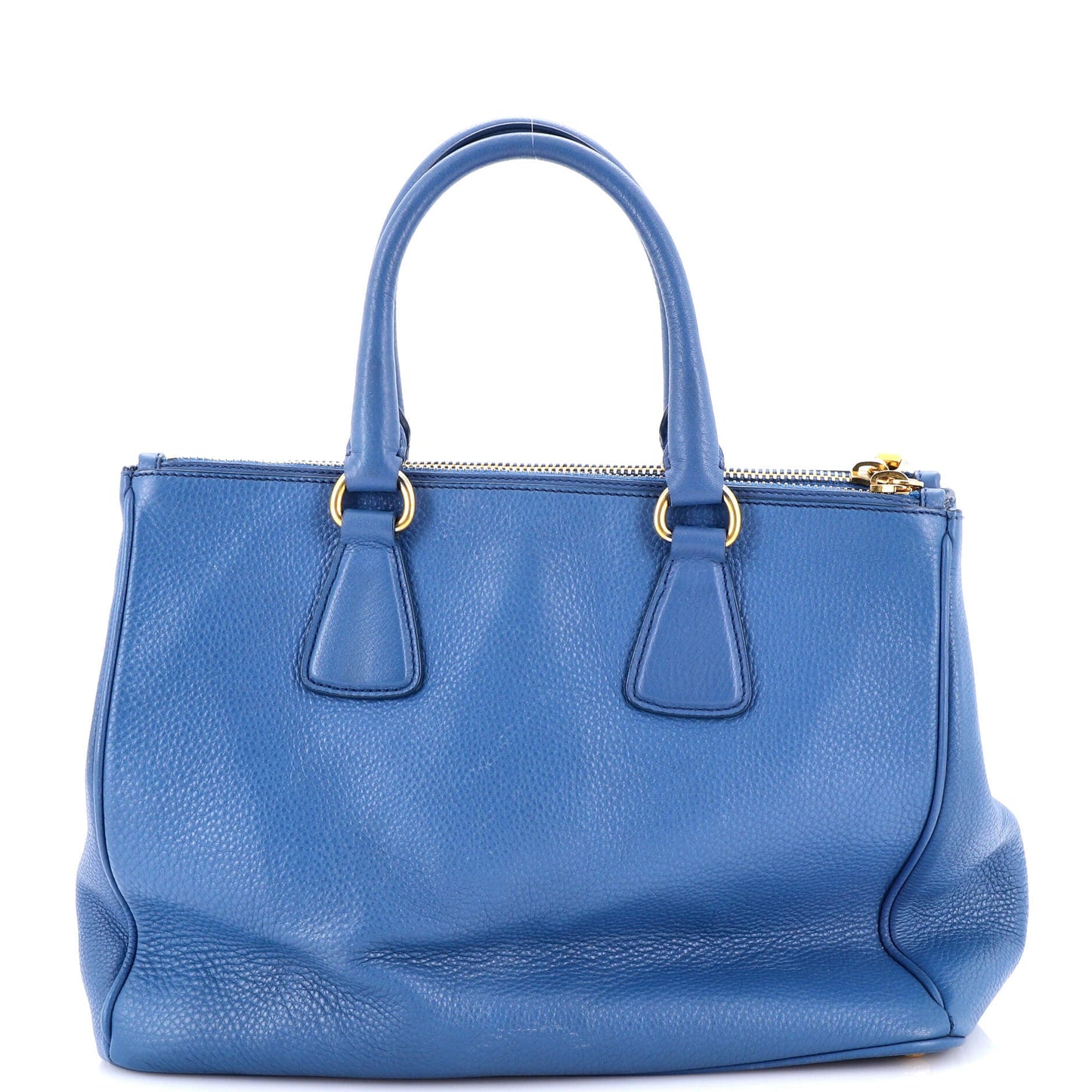 Prada Double Zip Convertible Tote Vitello Daino Large