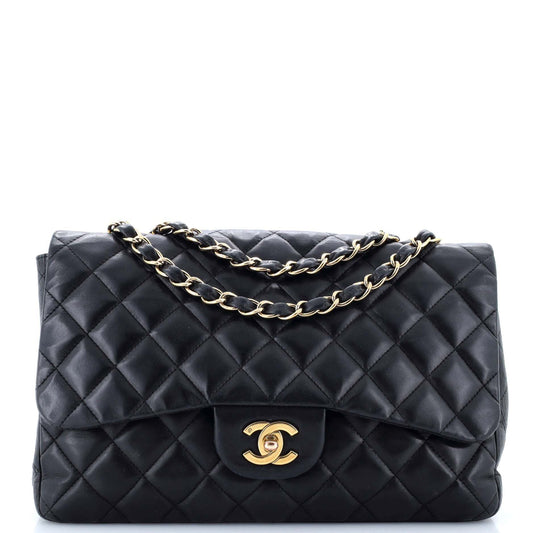 CHANELシングルフラップ ジャンボ