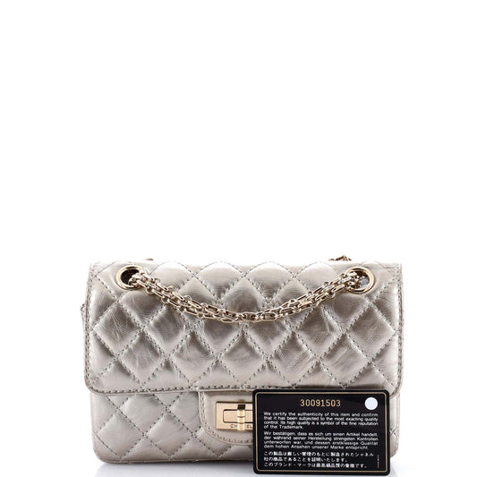 CHANEL 復刻版 2.55 エイジドカーフスキン ミニ