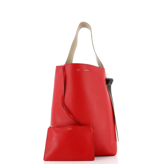 Celine Twisted Cabas Tote Calfskin Small