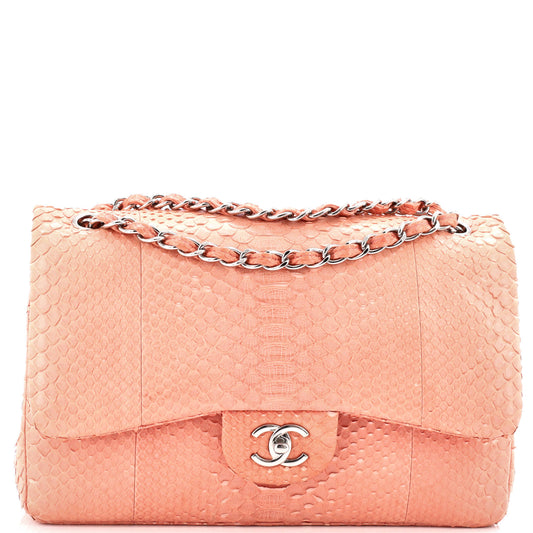 CHANEL パイソン ジャンボ