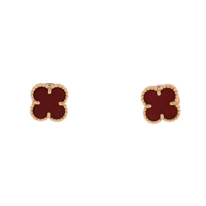 VAN CLEEF スウィートアルハンブラピアス 18Kローズゴールド
