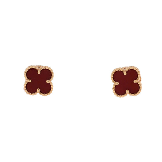 VAN CLEEF スウィートアルハンブラピアス 18Kローズゴールド
