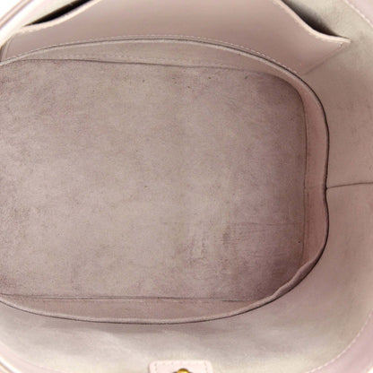 Celine Cuir Triomphe Bucket Bag Leather Small