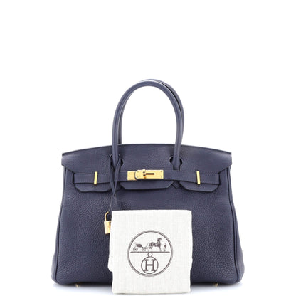 HERMESバーキン ブルー トゴ 30