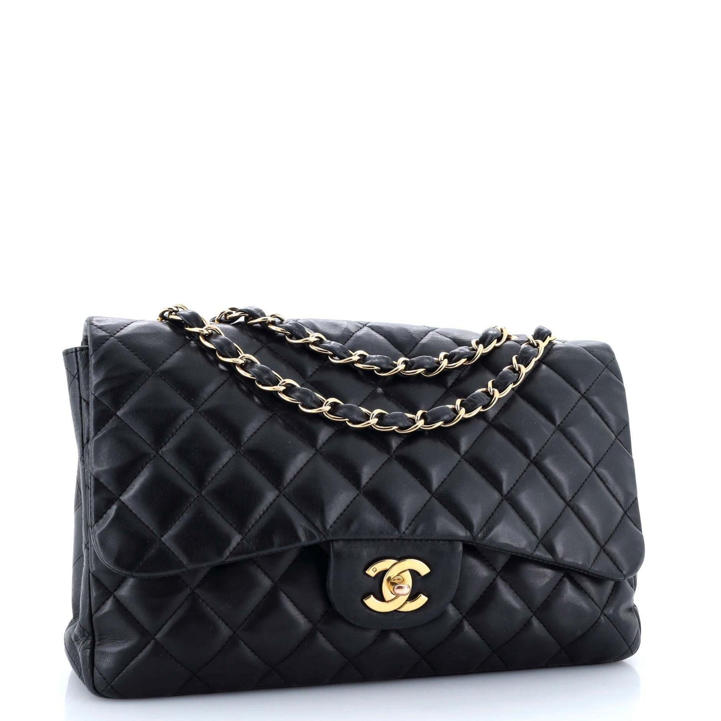 CHANELシングルフラップ ジャンボ