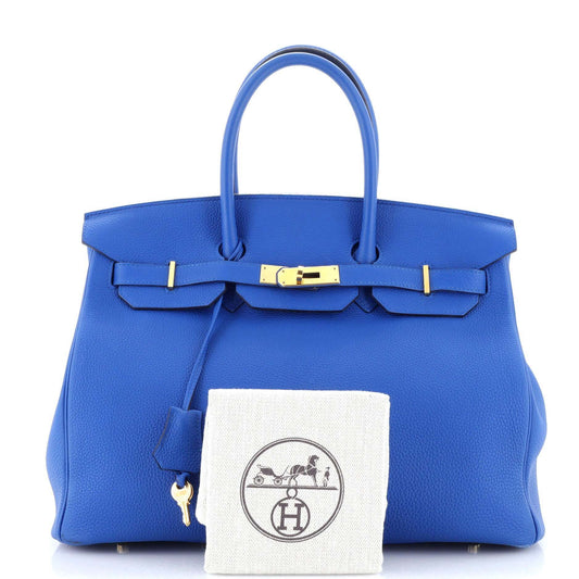 HERMESバーキン ブルー トゴ 35