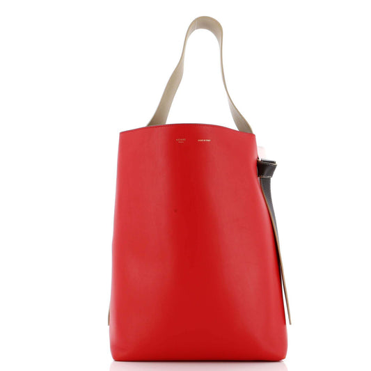 Celine Twisted Cabas Tote Calfskin Small