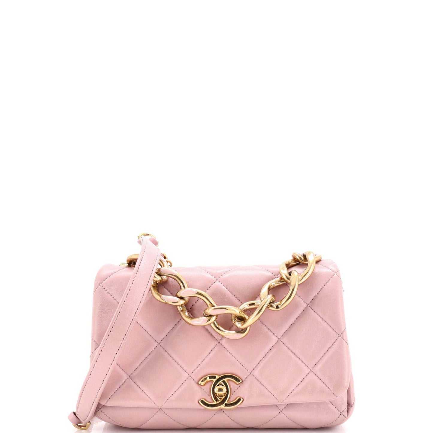 CHANELカラーマッチ ラムスキン スモール