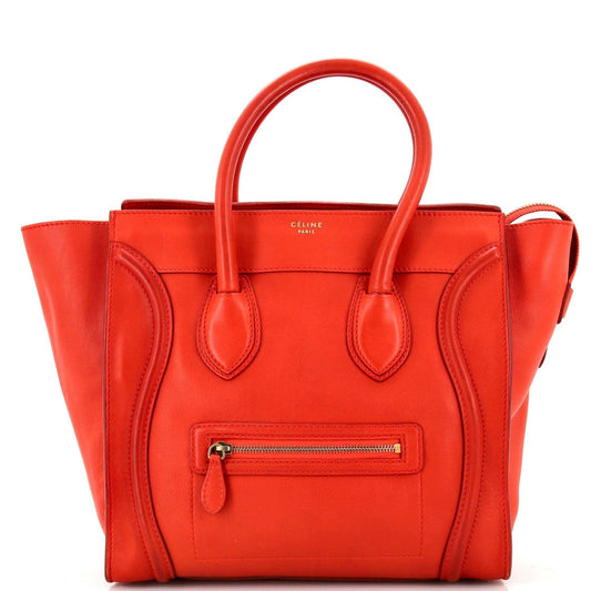 Celine Luggage Bag Smooth Leather Medium