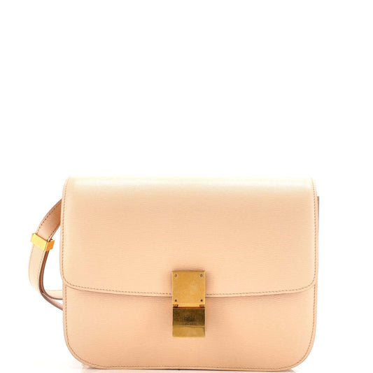 Celine Classic Box Bag Grainy Leather Medium