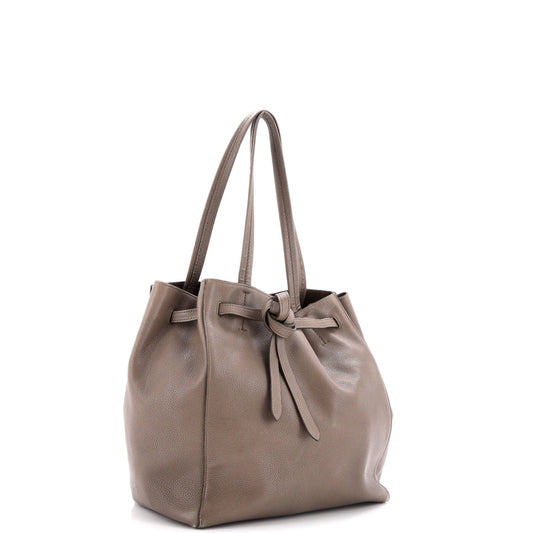 Celine Phantom Tie Cabas Tote Leather Small